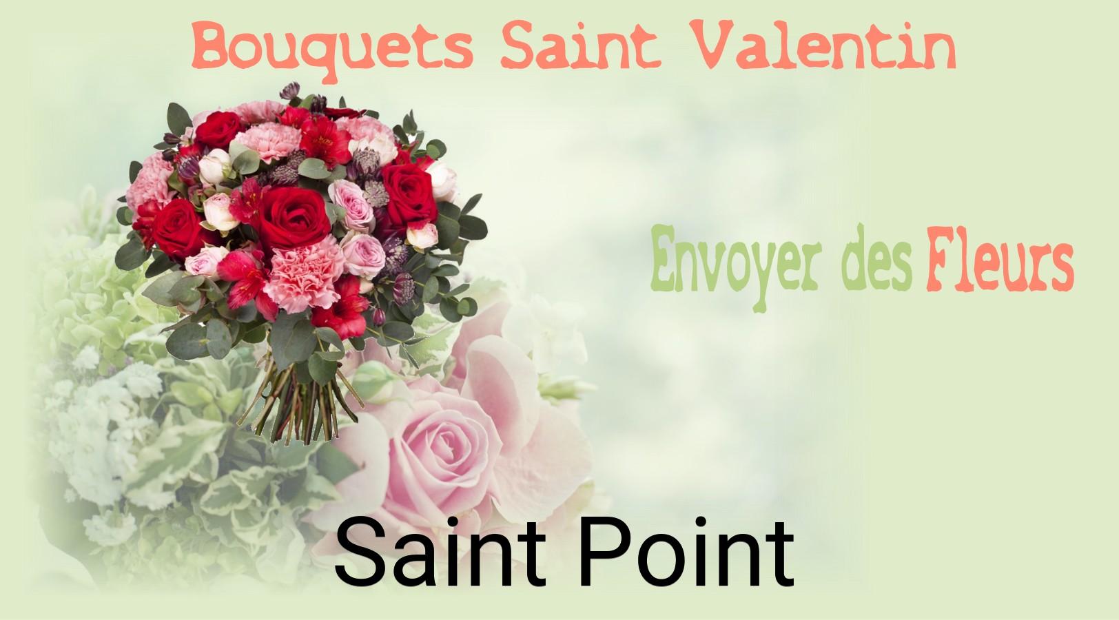 Roses de Saint-Valentin livrées à Saint-Point